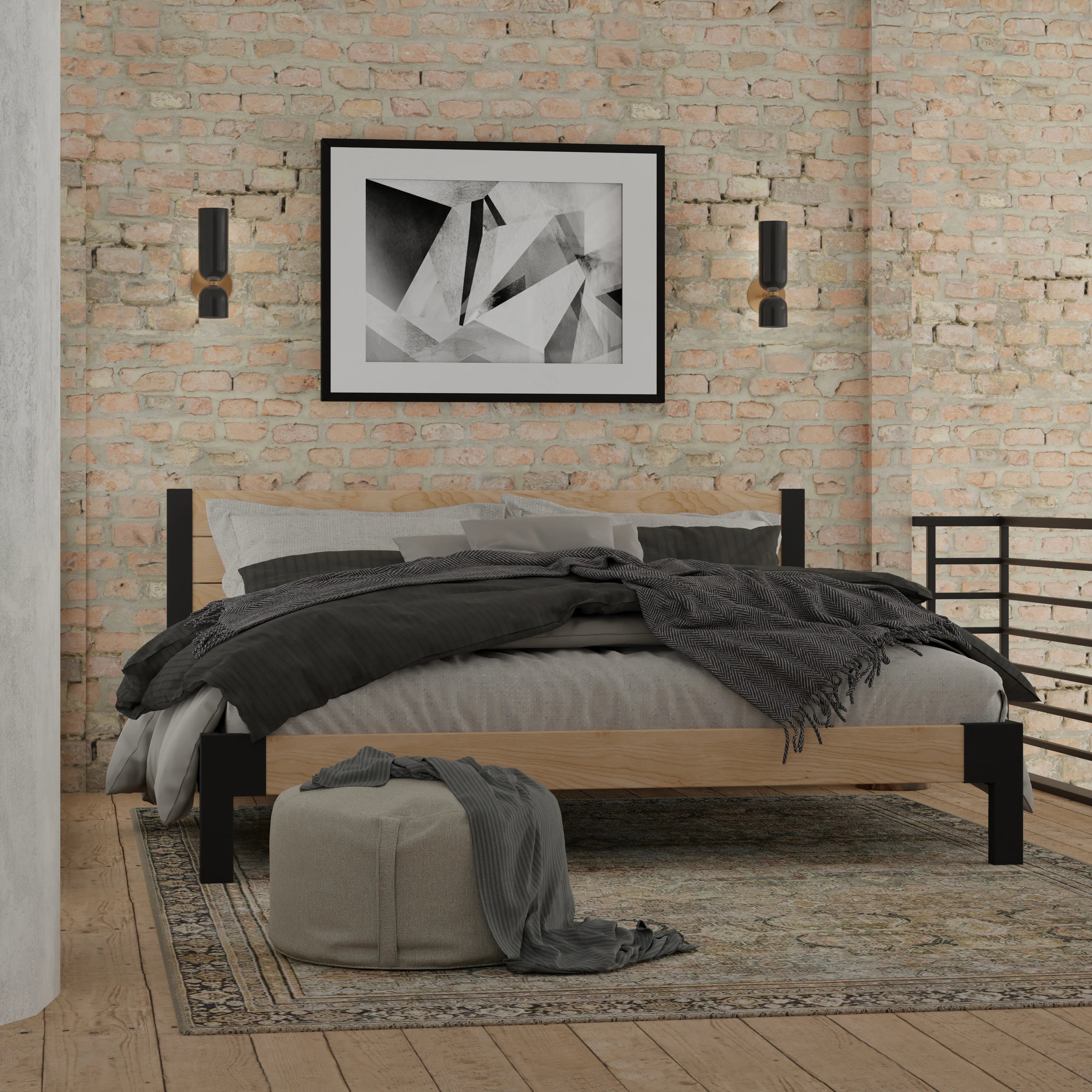 Headboard Bed Frame Kit